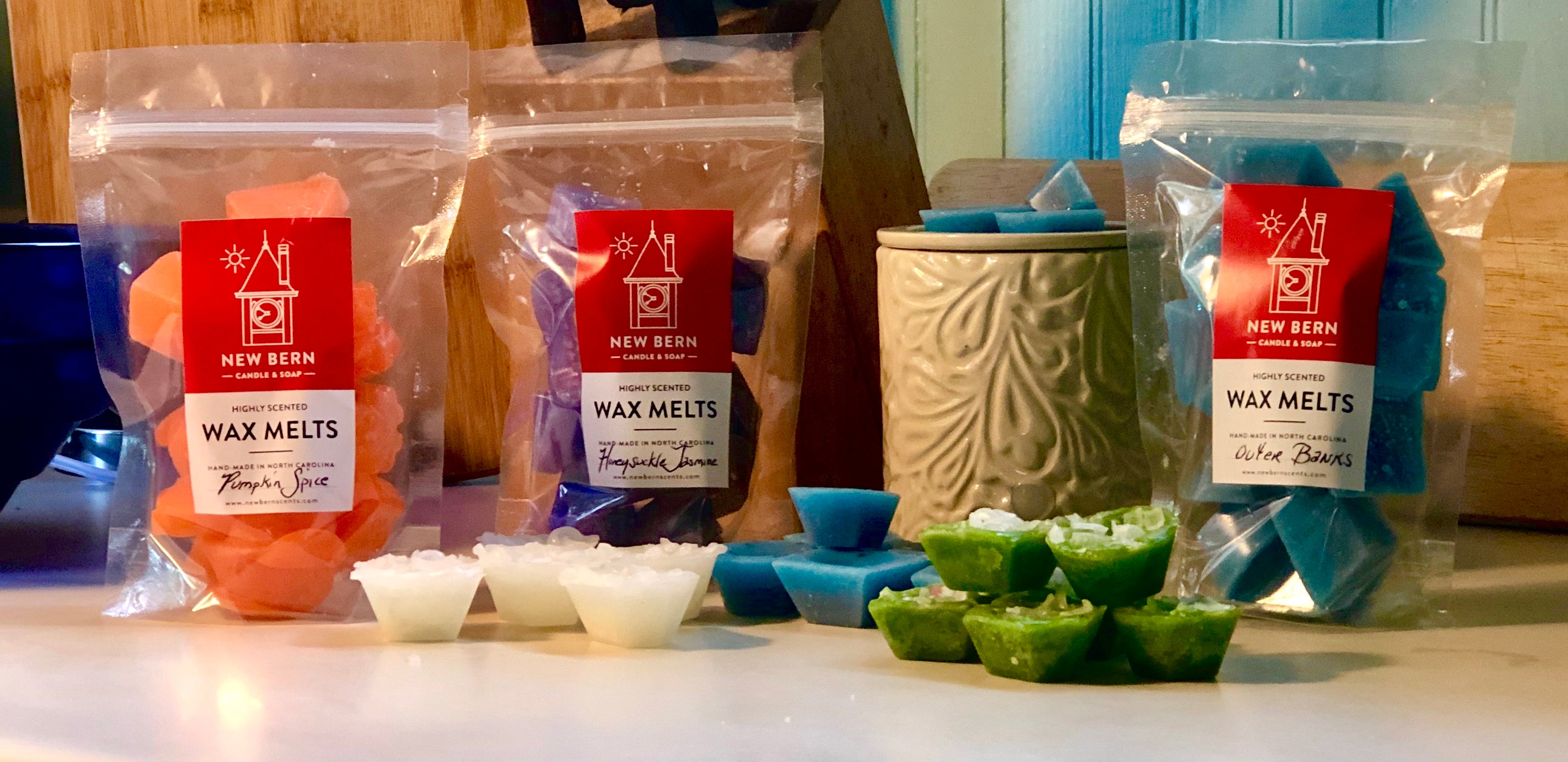 Artisan Wax Melts 5 oz Bag Bon Bon's - New Bern Candle & Soap